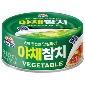 사조해표 안심따개 야채참치, 150g, 10개