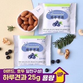 하루견과 블루베리 믹스넛, 25g, 50개