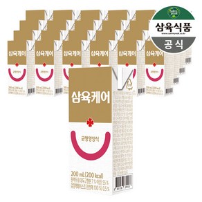 삼육 케어푸드 환자용 균형영양식 200ml 24팩