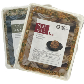 그 옛날 1947 왕 만두 만두소1kg, 1개, 1kg, 김치만두소