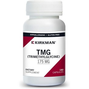 TMG Timethylglycine 175 mg - 180 Capsules, 1개, 180정