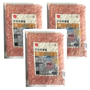 CJ 이츠웰 우리 쵸핑햄 1KG, 3개