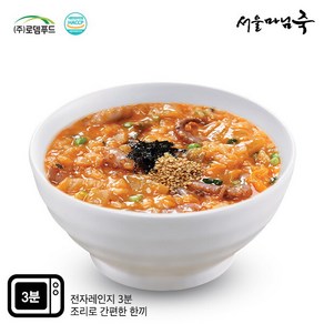 [서울마님죽] 엄마의맛! 든든한 아침식사 낙지김치죽500gx1봉