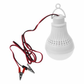 E27 12W LED 비상 조명 전구 캠핑 사냥 야외 램프 빛 DC 12V