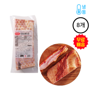 SFOOD 에쓰푸드 통베이컨, 500g, 8개