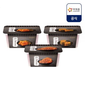 [2팩]아워홈 구씨반가 김치 3종 택 2, 청잎김치+총각김치, 2개