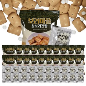 보리마을 찰보리건빵 30gx20봉 + 별사탕 5gx20봉, 30g, 40개