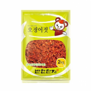 반찬단지 오징어 젓갈, 2kg, 4개