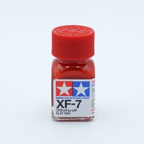 타미야 XF7 레드 무광 10ml 에나멜도료 TAMIYA