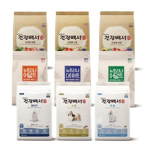 뉴트리나 건강백서 사료 2kg / 2kg x 2개 모음