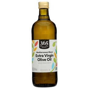 365 by Whole Foods Maket Cold Pocessed Exta Vigin Olive Oil 엑스트라 버진 올리브 오일 33.8floz(1L), 1L, 1개