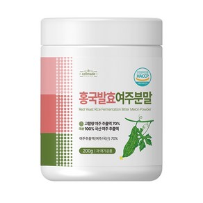 발효여주 분말 가루 식약청 HACCP 인증 국내산 홍국발효여주분말, 1개, 200g