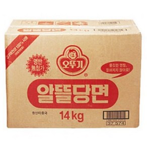 오뚜기 알뜰당면, 1개, 14kg