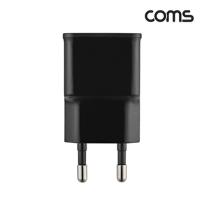 SR2477 Coms 가정용 USB 충전 충전기 5V 1.2A 블랙, 8개