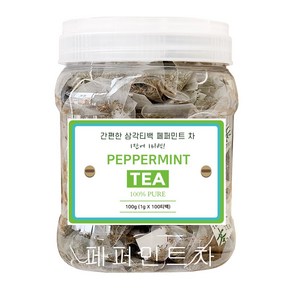 좋은아침 페퍼민트 차 삼각티백, 1개, 100개입, 1g