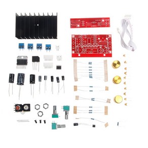 TDA7377 파워앰프 2.1 DIY키트 3채널 사운드 오디오 AMP 보드 12-18V fo D