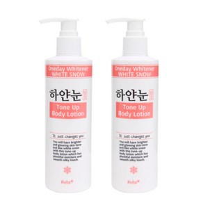 1+1 넬라 하얀눈 톤업 바디로션 250ml /화이트닝바디로션 색소침착, 1+1 넬라 하얀눈 톤업 바디로션 250ml /화이트닝, 2개