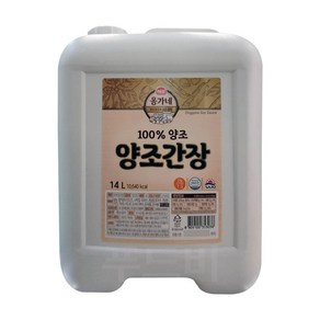 사조해표 옹가네 양조간장 14L, 1개