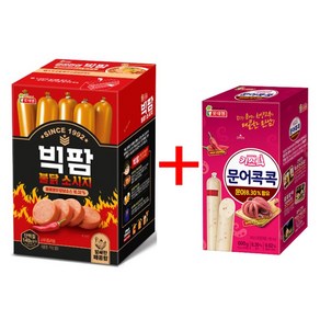 롯데 빅팜불닭1200g+문어콕콕600g 기획 간식 소시지 키스틱 주전부리 어린이 성인 남여노소, 600g