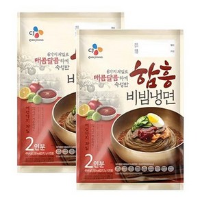 CJ제일제당 함흥비빔냉면(2인분)x2개, 474.4g, 2개