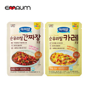 일동후디스 아이얌 순우리쌀 카레 분말 80g + 짜장 분말 80g, 2개