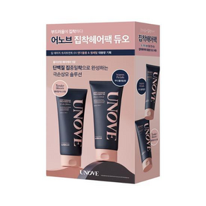 어노브 대용량 딥 데미지 헤어 트리트먼트 EX 집착 헤어팩 듀오(1+1), 2개, 320ml