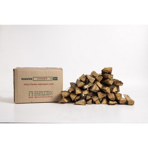 [나무꾼 장작] 참나무 캠핑 장작, 1개, 10kg