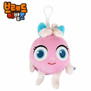 마카롱 가방고리 인형 15cm 브레드이발소 키링, 1개