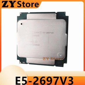 Xeon E5-2697 V3 E5 2.6 GHz 포틴 코어 28 스레드 35M 145W 22nm CPU 프로세서 LGA 2011-3