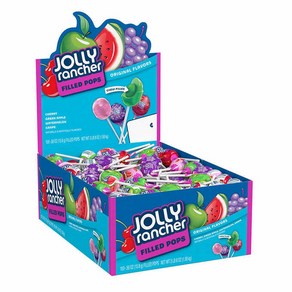 졸리랜처 막대사탕 4개지맛 총100개입 1.58kg Jolly Rancher