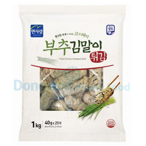 부추김말이튀김 면사랑 40gx25입 1kg, 40g, 25개