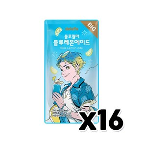 델라페 블루레몬에이드 아이스파우치음료 340ml x 16개