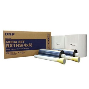 DNP RX1HS 4x6 MEDIA SET 포토인화지 700 x2 (1400 pints)- 국내 배송