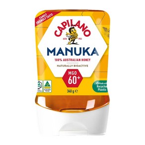 카필라노 호주 마누카꿀 Mgo60+ 340g Capilano Manuka Honey, 1개