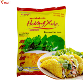 Vmat 베트남 부침가루 반세오 bot banh xeo, 500g, 1개