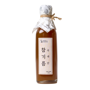 23년 국산 참기름 저온압착 당일착유 350ml, 1개