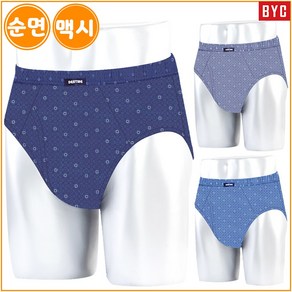 BYC 남성 속옷 순면 맥시 소변구 남자 삼각 팬티 CL464