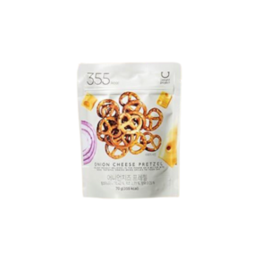 딜라이트 프로젝트 어니언 치즈 프레첼, 70g, 2개