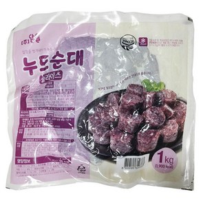 누드순대슬라이스 1KG(주)달솔 BOX(10), 10개, 1kg