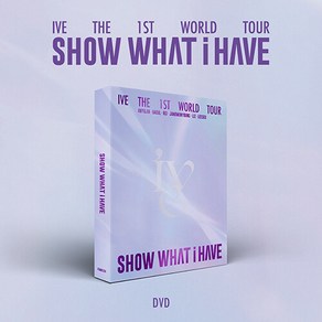 [특전 공식 미공개 포토카드] [DVD] 아이브 IVE THE 1ST WORLD TOUR SHOW WHAT I HAVE (3disc) / 포토카드6종+접지포스터+ID포토6종 ~