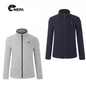 네파_NEPA_23년F/W 남녀공용 간절기 가을 겨울 니트 스웨터 조직감의 플리스 원단을사용 포근한 착용감 재공 아비스 플리스 자켓_7IF5491