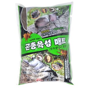 수퍼 3001 곤충육성 발효 곤충매트(장수풍뎅이 전용매트) 3L, 1개