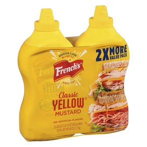 프렌치 Classic Yellow Mustard 2개입