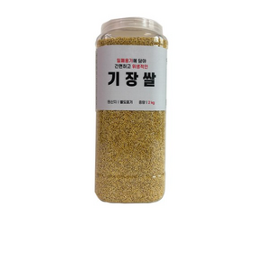 대한농산 통에담은 기장쌀, 2kg, 1개