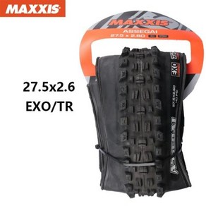 자전거타이어 MAXXIS-ASSEGAI 튜브리스 레디 EXO 펑크 방지 자전거 타이어 27.5 29 모든 트레일 엔듀로 내, [05] 27.5x2.6 EXO TR, 1개