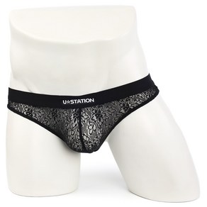 [U-STATION] Love Thong Black (U0404-001)