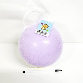 파스텔 미니탱탱볼 칼라미니 탱탱공 15cm, 퍼플, 1개