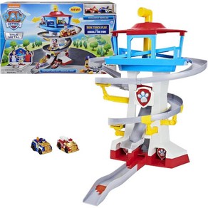 퍼피 구조대 Paw Patol 타워 플레이 세트 다이캐스트 Paw Patol Adventue Bay Lookout Towe Playset