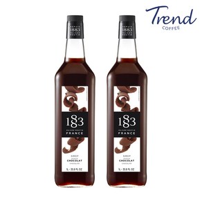 1883 초콜렛 시럽, 1L, 2개