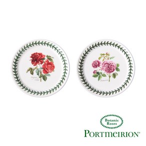 [포트메리온]보타닉로즈 브레드접시(D형) 15cm 2p(BR), 랜덤발송, 0개